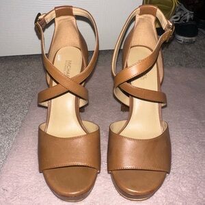 Michael Kors Brown Heels - Size 5.5